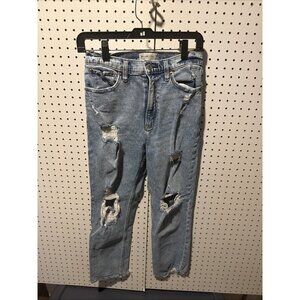 Abercrombie & Fitch The Ankle Straight Ultra High Rise Women jeans in size 27/4R